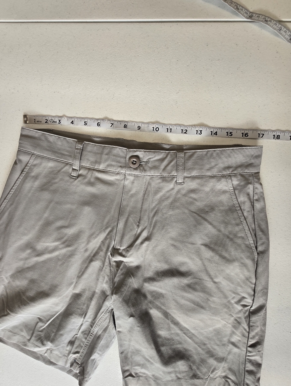 Mugsy Jacks Golf Shorts Gray Men's 34 Preppy Performance Wear - Picture 5 of 14